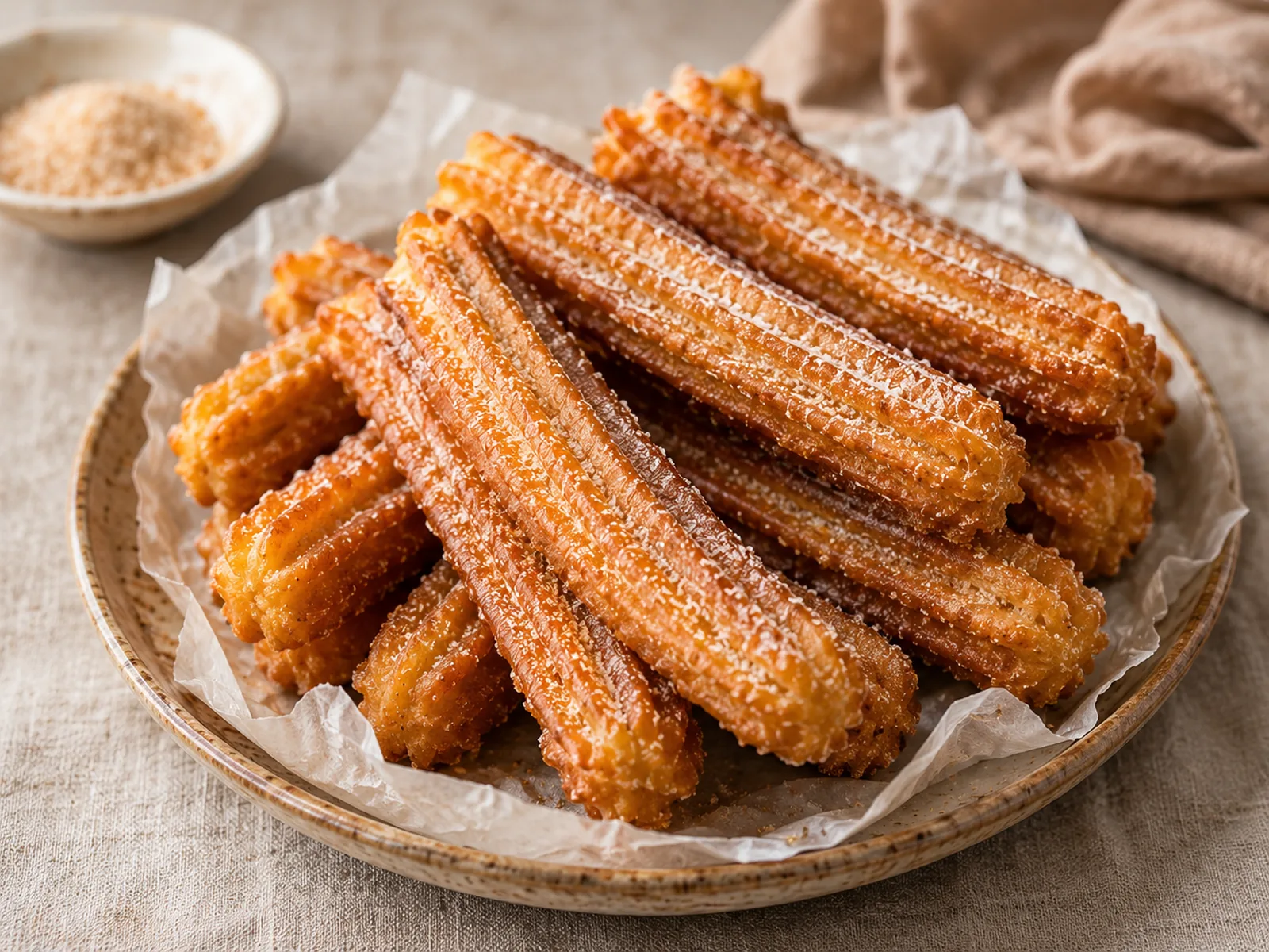 Churros au sucre