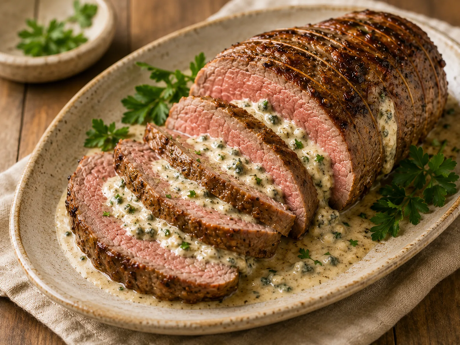 Rosbif au roquefort