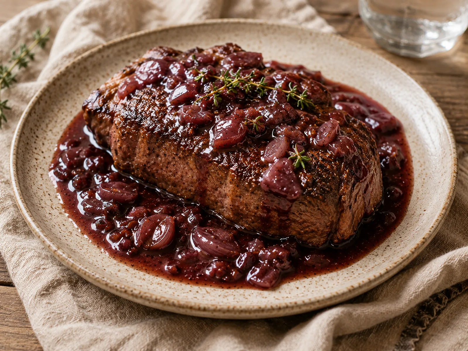 Sauce à l'échalote