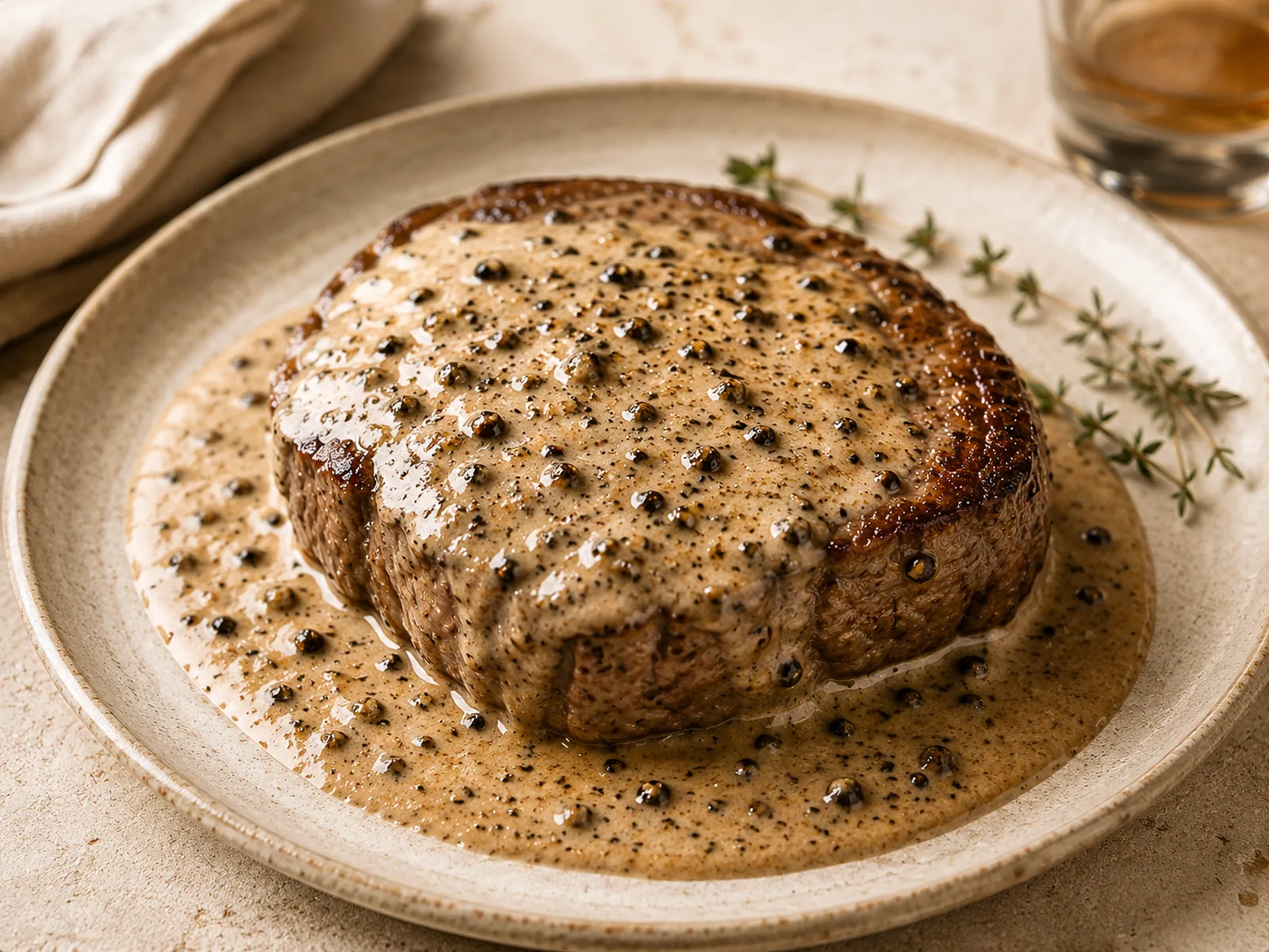 Sauce au poivre