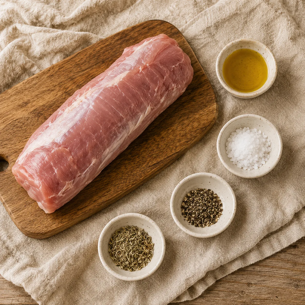Ingrédients pour Filet mignon de porc