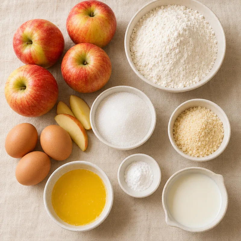 Ingrédients pour Fondant rapide aux pommes