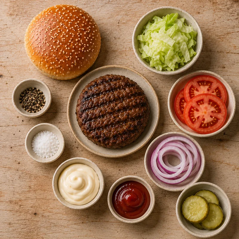 Ingrédients pour Whopper