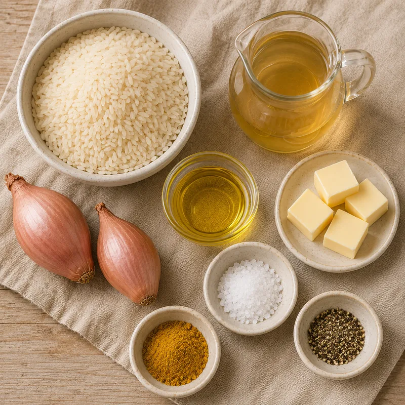 Ingrédients pour Riz pilaf