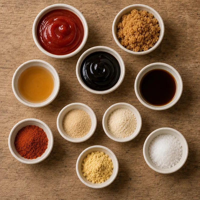 Ingrédients pour Sauce BBQ façon Burger King