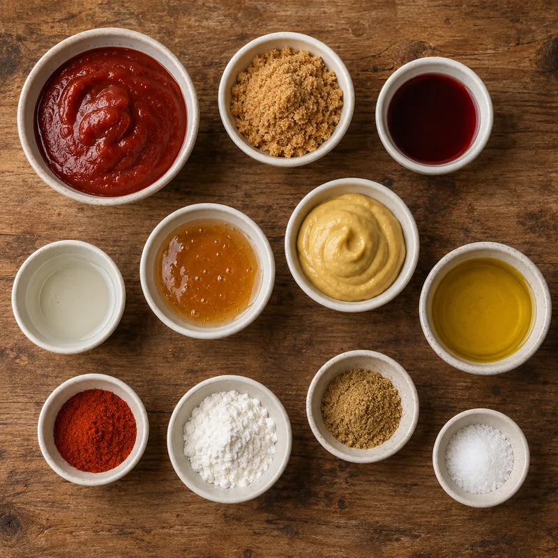 Ingrédients pour Sauce Classic Barbecue façon McDo