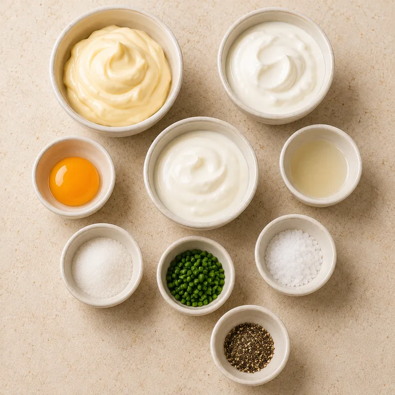 Ingrédients pour Sauce Creamy Deluxe façon McDo